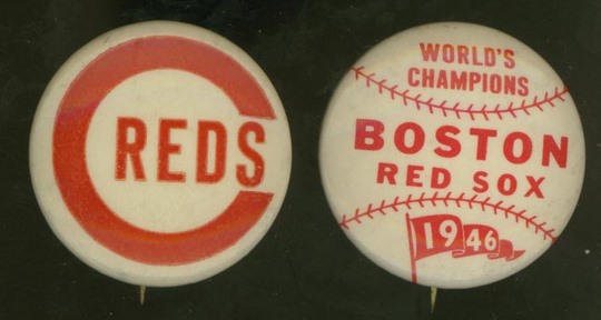 1946 Phantom World's Champions Red Sox Pin